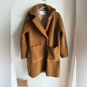 Women's Brown Teddy Coat